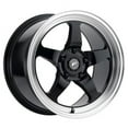 thumbnail image 2 of 15x10 Forgestar F091 D5 Drag Gloss Black Machined Wheel 5x4.5 (50mm), 2 of 4