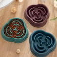 thumbnail image 5 of Small Slow Feeder Cat Dog Bowls, Puzzle Dog Bowl with Anti-, Pet Food Bowls for Fast Eaters,Interactive Dog Feeding Dishes to Slow Down Eating, Bloat Stop Bowls for Small Medium Dogs and Cats, 5 of 6