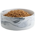 thumbnail image 1 of Addogyy Cuenco Para Perros De Cerámica Para Razas Medianas Y Grandes, Alimentador De Agua Para Alimentos Para Perros, Plato De 8 Pulgadas, Antideslizante, Moderno, Lindo, Extra Grande, De Porcelana, P, 1 of 5