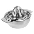 thumbnail image 5 of Stainless Steel Juice Reamer Glass Manual Juicer Orange Lemon Lime Squeezer, 5 of 5