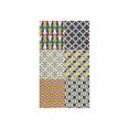 thumbnail image 2 of MKHERT Seamless Retro Geometric Wallpaper Hand Towel 16x28 inches for Bathroom or Sports, 2 of 2