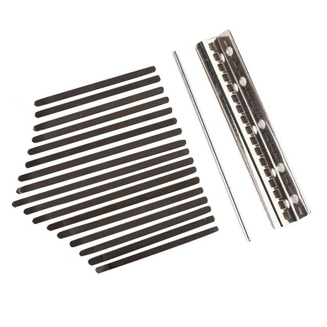 Professional 17 Key Thumb Piano Kalimba Musical Instrument W9R5 Tone Hammer Y2J1