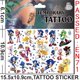 thumbnail image 5 of Pegatinas de tatuaje de dibujos animados de Sonic The Hedgehog, pegatinas impermeables de anime, lindas pegatinas para fiestas de cumpleaños, decoración, regalo para niños, 5 of 5
