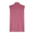 thumbnail image 6 of Women's Lapel Sleeveless Tank Tops Summer Button Down Shirts Office Collared Blouses Ladies Shirts, 6 of 9