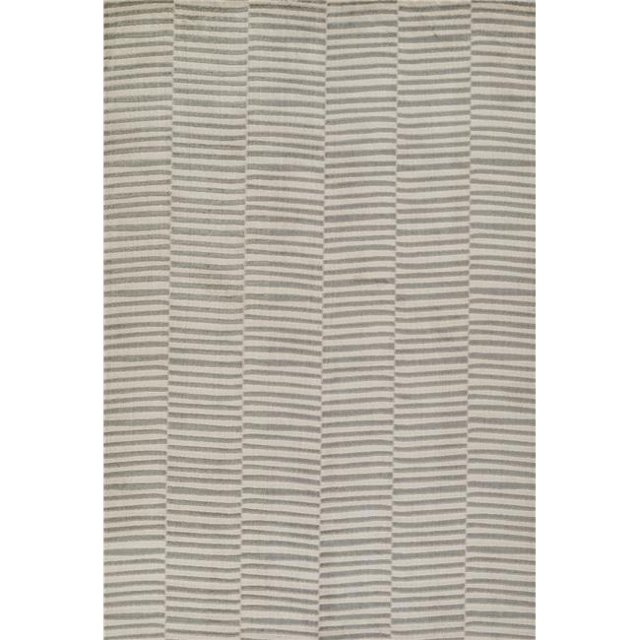 Momeni XANDEXAN-1GRY5376 5 ft. 3 in. x 7 ft. 6 in. Xander Machine Made Contemporary Rectangle Area Rug, Grey