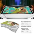 thumbnail image 3 of Scooby Doo Car Windshield Sunshades, Front Windshield Sun Shade, Hardened Sun Visor Shield Cover, Foldable Reflector For Car Truck Suv, Keeps Your Vehicle Cool, 3 of 8