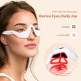 thumbnail image 5 of Davurpey Eye Red Light Therapy Eye Lift Massage Micro Current Eye Face LED Red Light Beauty Instrument, Eye Massager, Eye Bag Eliminator to Eliminate Dark Circles, Wrinkles and Relieve Eye Fatigue, 5 of 17