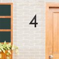 thumbnail image 5 of Dvruxg Modern Floating House Numbers for Outside, Large Black Shadow Home Number with Nails Kit & Template, Easy to Be Mounted for Exterior House Address, Garage Gate, Street, Farmhouse, 5 of 5