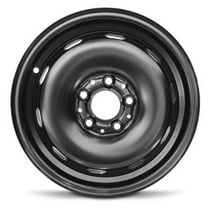 For 2014-2024 Mini One 15 Inch Painted Black Steel Rim - OE Direct Replacement - Road Ready Car Wheel