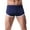 Dark Blue, variant on NTACZA Low Waist Men's Underwear Mesh Black Breathable Boxer Briefs Athletic Stretch Seamless Mens Boxers Briefs L