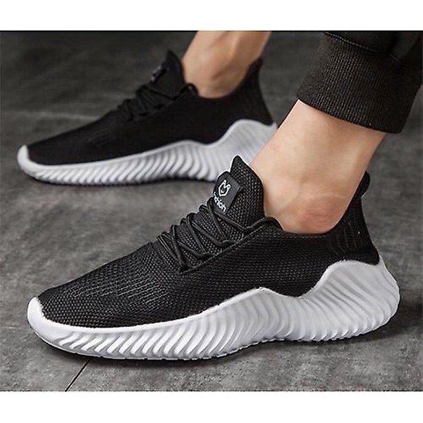 Zapatillas de correr para hombre, zapatillas cómodas transpirables, zapatillas de tenis para hombre, zapatillas deportivas informales ligeras, zapatillas antideslizantes con cordones para hombre 45 esquí esquí Gafas de esquí
