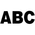 thumbnail image 1 of Permanent Adhesive Vinyl Letters & Numbers .5" 852/Pkg-Black, 1 of 2