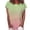 Mint Green Shirts, variant on CAIVO Shirts Womens Summer Blouse Fashion Tops Casual Tie Dye Printed Round Neck Loose Rolled Short Sleeve Breathable Back To School Dailywear