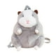 thumbnail image 3 of Mochila de peluche de conejillo de indias, creativa y divertida bolsa de viaje hecha a mano para niños al aire libre. Gris, 3 of 9