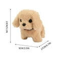thumbnail image 3 of Realistic Robot Puppy Toy,Plush Golden Retriever Electronic Interactive Dog,Cute and Soft Design,Easy Operation,Great Interactive Toy Gifts for Boys and Girls（Beige）, 3 of 8