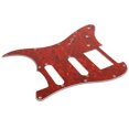thumbnail image 1 of Guitar Pickguard,Durable PVC Plastic Front Plate Panel Cover Electric Guitar Guard Scratch Board Instrument Accessories, 1 of 8