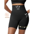 thumbnail image 5 of Sveltors Shapewear for Women Tummy Control High Waisted Body Shaper Shorts Thigh Slimmer Seamless Shaping Shorts, 5 of 8