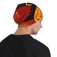 thumbnail image 5 of Gaeub Halloween Pumpkin Print Beanie Hats for Men Women,Winter Caps,Knit Cuffed Beanie,Cuffed Cap,Great for Winter Activities, 5 of 7