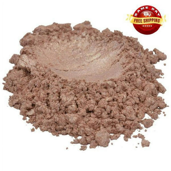 ARTISAN CORAL BEIGE ROSE PINK MICA COLORANT PIGMENT POWDER COSMETIC GRADE 2 OZ