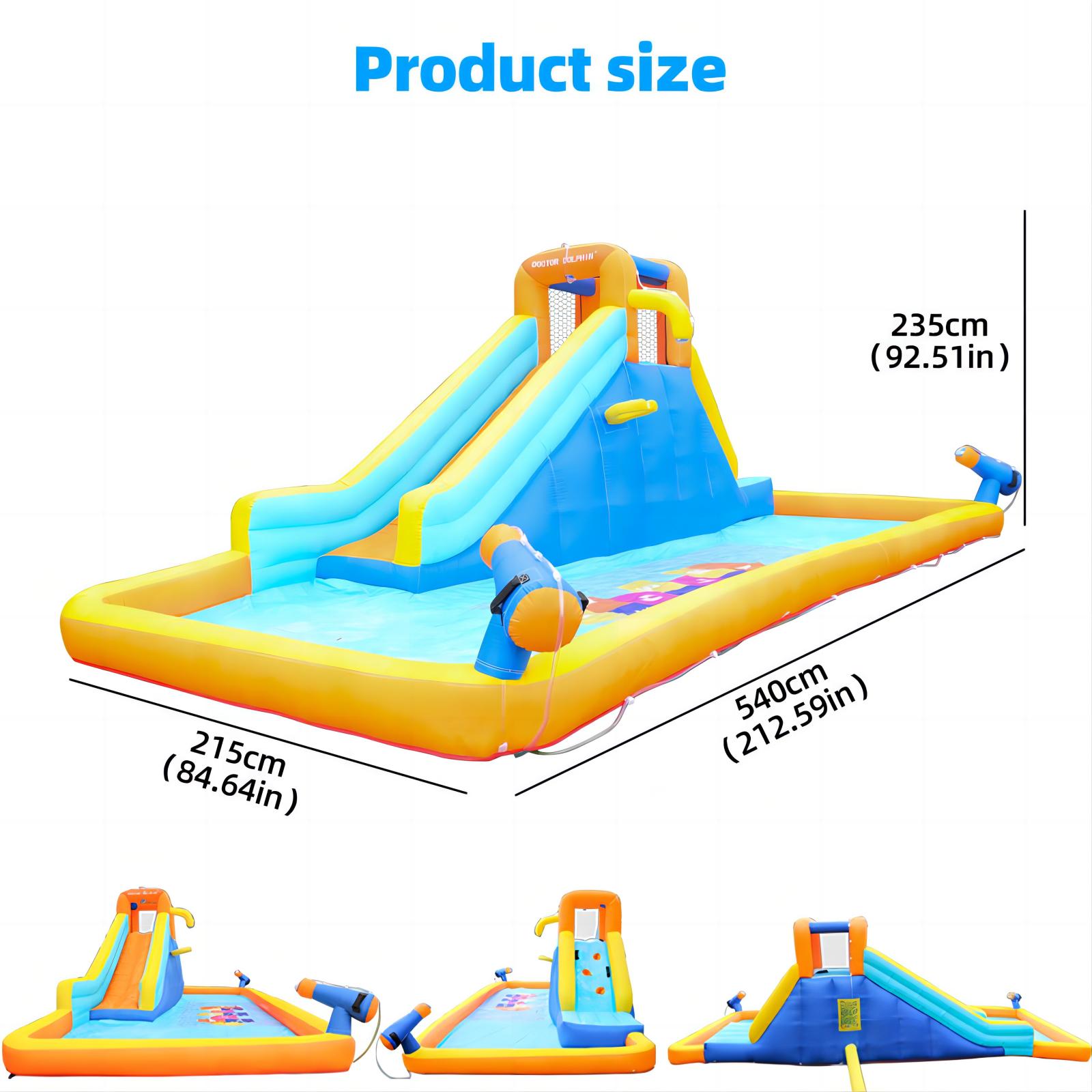 SUGIFT Inflatable Water Slide Park Kids Bounce House with Blower - image 5 of 9