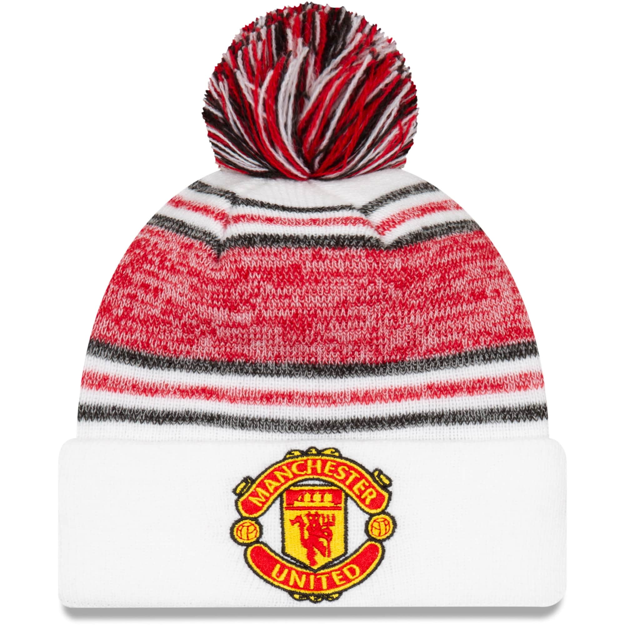 man utd new era bobble hat
