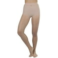 thumbnail image 4 of ToBeInStyle Womens Elegant Sheer Spandex Rhinestone Accent Tights - Nude - One Size, 4 of 7