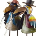 thumbnail image 5 of Alpine Corporation Outdoor Metal Crow Water Fountain, 5 of 12