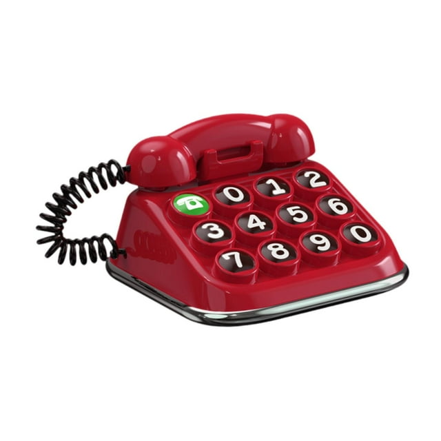 yingyy Creative Car Phone Number Board Retro Style Unique For Parking Card Display Parking Number Plate Red 7.5x7x4.2 cm