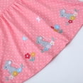 thumbnail image 3 of Vestido FreeLu para niña pequeña, manga corta, manga corta, algodón, 7T, 3 of 6