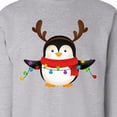 thumbnail image 3 of Inktastic Penguin Xmas Adult Sweatshirt, 3 of 4