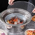 thumbnail image 5 of Japanese Tabletop grill per bbq, Portable Round Barbecue Food  with Grill for , Robata, Yakitori, Takoyaki and BBQ , L L, 5 of 8