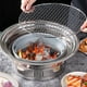 thumbnail image 4 of Parrilla de mesa japonesa para barbacoa, estufa de barbacoa redonda portátil, estufa de carbón para alimentos con parrilla para Robata, Yakitori, , l L, 4 of 7