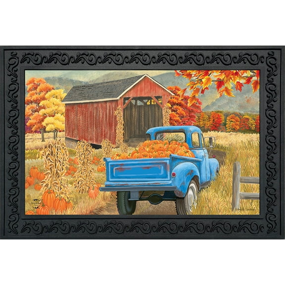 Briarwood Lane Autumn Bridge Truck Doormat