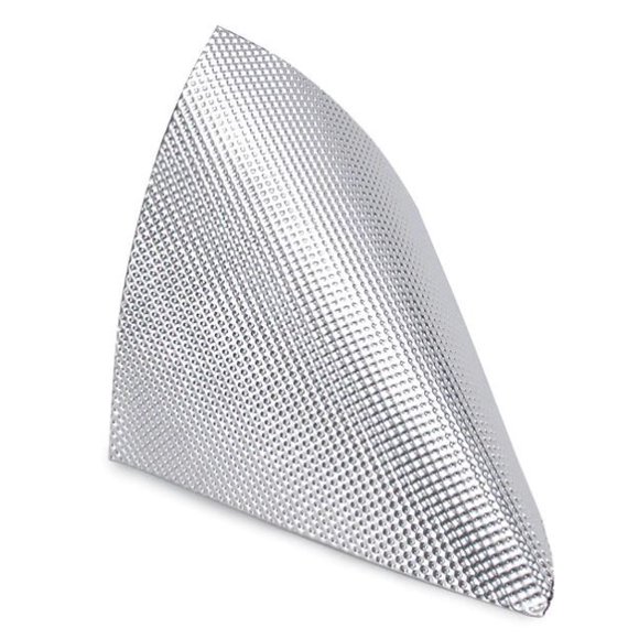 Design Engineering Thermal Acoustic Insulation 50503 3/16 Inch Thick; Aluminum Face Bonded To Composite Fiberglass Core; 4 Foot Length X 42 Inch Width; Self-Adhesive