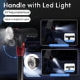 thumbnail image 3 of Bastón para caminar para hombres y mujeres con alarma, luz LED y mango plegable, plegable, ajustable, ligero y autoportante para personas mayores y adultos., 3 of 5
