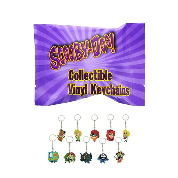 Llavero de vinilo Blind Box Scooby Doo con cadena de metal y llavero
