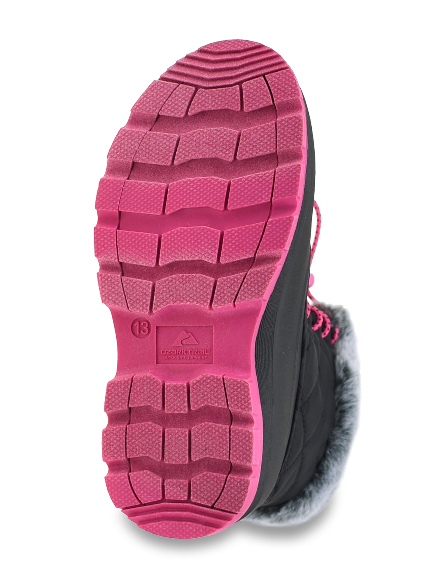 Ozark Trail Girls Waterproof 200G Shell Winter Boot