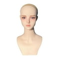 thumbnail image 2 of yotijay Female Mannequin Head with Makeup Eyelash Extension Display Rack Wig Display for, 2 of 7