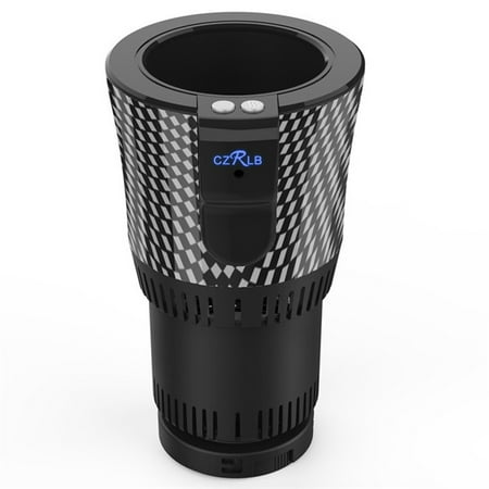 

Wovilon Home Appliances 2-In-1 Car Cup Warmer Cooler Smart Car Cup Mug Holder Portable Car Electric Plus Hot And Cold Cup