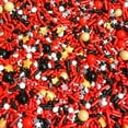 thumbnail image 3 of Sprinkle Deco� Hollywood Star Edible Confetti Sprinkles Cake Cookie Cupcake IceCream Donut Quins Decoration Topper 4oz, 3 of 4