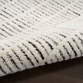 thumbnail image 5 of Nourison Cozy Modern 7'10" x 9'10" Ivory Black Scandinavian Indoor Rug, 5 of 9