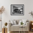 thumbnail image 4 of Historic Framed Print, Snelling Motor Co. interior - 2, 17-7/8" x 21-7/8", 4 of 9