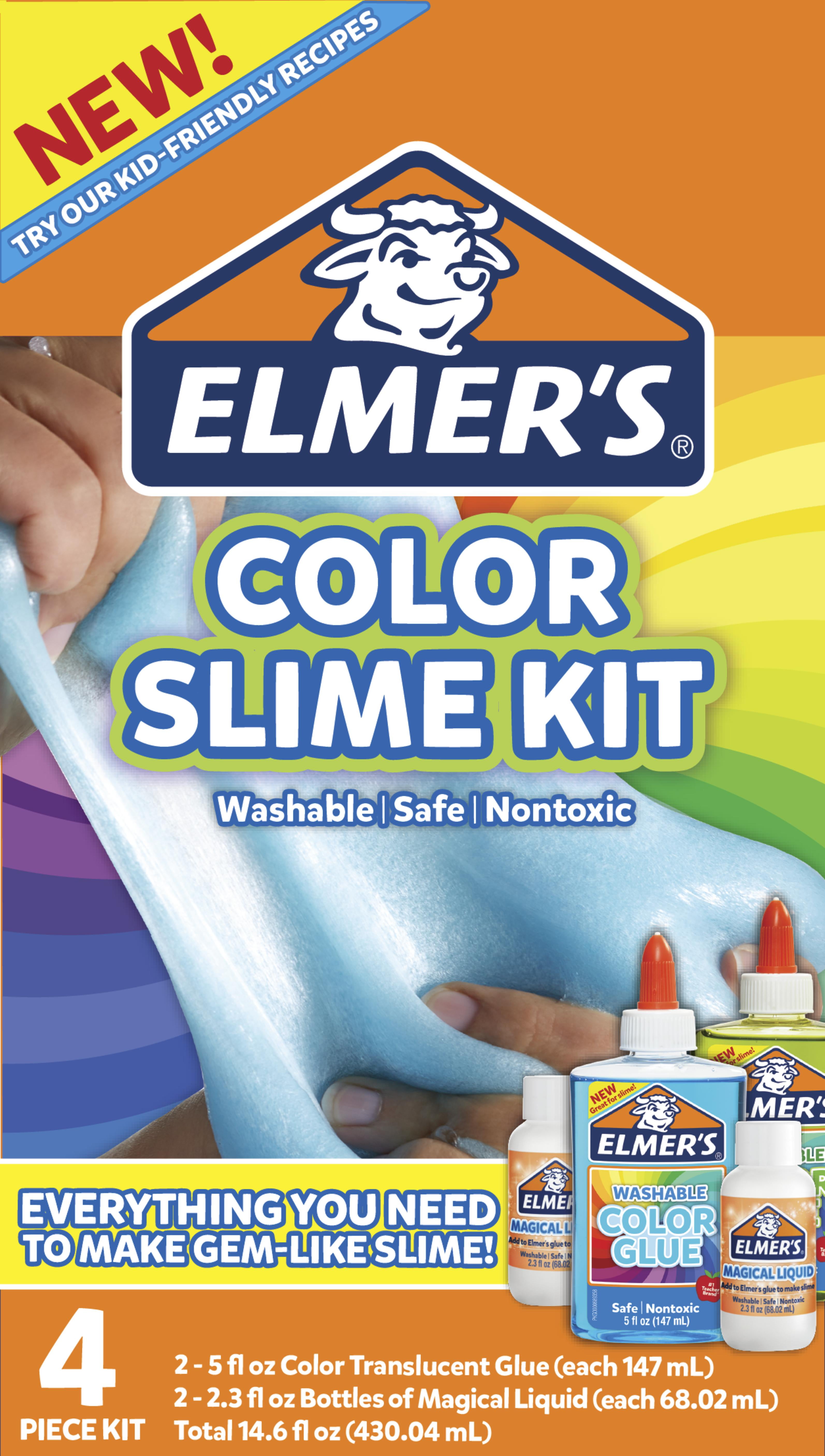 Elmers Slime Kit Wmagical Liquid Transparent Walmartcom