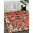 thumbnail image 2 of Ahgly Company Indoor Rectangle Traditional Tangerine Pink Persian Area Rugs, 2' x 4', 2 of 6