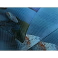 thumbnail image 4 of Ambesonne Lake Quilted Bedspread Set 3 Pcs, Fantasy Midnight Moon, King Size, Blue Grey Green, 4 of 5