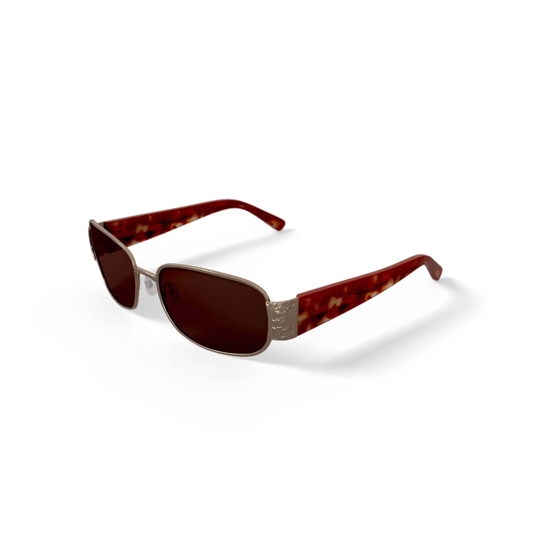 Sol by Daisy Fuentes, Rx'able Women's Fashion Sunglasses, 108P, Gold, 57-16-130