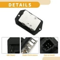 thumbnail image 4 of Resistor de motor de ventilador HVAC Unique Bargains para Toyota Avalon 00-04 XL|6 Cil 3.0L Negro 1 Pcs, 4 of 6