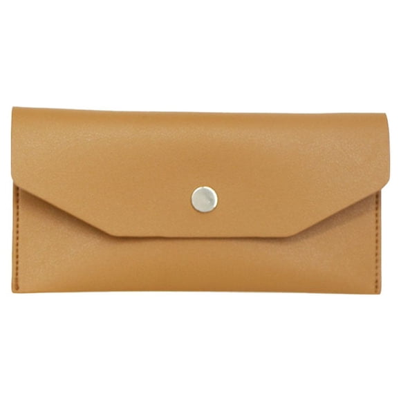 Minnieouse Cartera de cuero PU para mujer, monedero de Color sólido de repuesto Rectangular, exquisito estilo Simple, monedero para chicas y Type3 NO3