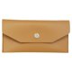 thumbnail image 5 of Minnieouse Cartera de cuero PU para mujer, monedero de repuesto con botón a presión, elegante, exquisito, estilo Simple, monedero para chicas, Marrón 2piezas, 5 of 6