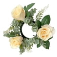thumbnail image 3 of BLESIYA 3X Candle Rings Wreaths Pillar Candle Holder for Thanksgiving Tabletop Festival, 3 of 8